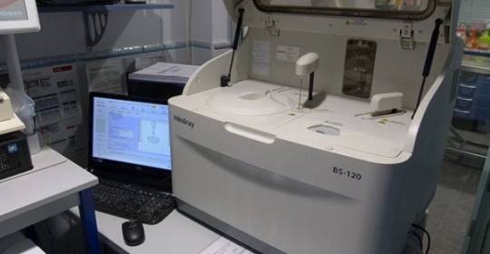 Análisis en laboratorio propio